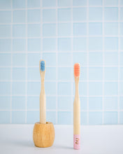 Load image into Gallery viewer, Bamboo Toothbrush Holder
